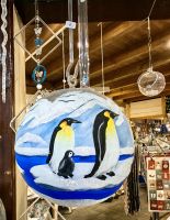 Weihnachtskugel in der Glashütte Monschau