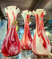 Kunstvolle Vasen in der Glasbläserei Monschau