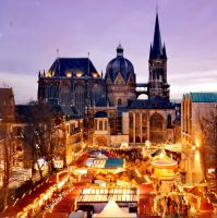 Letzter Abend auf dem Aachener Weihnachtsmarkt
