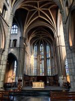 In der Abteikirche von Val Dieu