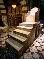 Auf diesem Thron wurden 30 deutsche Könige gekrönt, Aachener Dom