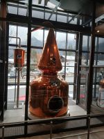 Brennblase in der Whiskydestillerie