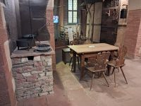 Die Wirtsstube im Spessart mit Kochstelle