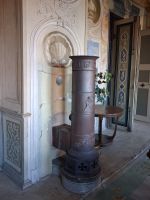 Alter Ofen als Wärmequelle