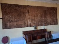 Der Wandteppich im Saal - ein Stück Familiengeschichte