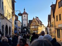 Das Plönlein mit Siebersturm in Rothenburg ob der Tauber