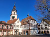 Auf dem Weg zum Alten Rathaus in Erbach
