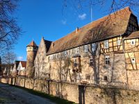 Burg Michelstadt von der Wallanlage aus gesehen