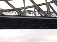 Liebesschlösser am Eisernen Steg