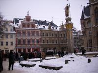Am Fischmarkt in Erfurt