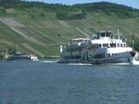 Ausflugsschiffe auf der Mosel