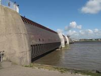 Eidersperrwerk bei Tönning