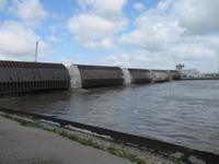 Eidersperrwerk bei Tönning