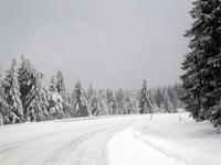 Der Harz war tief verschneit