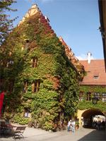 In der Augsburger Fuggerei