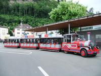 Das Touristenbähnle in Vaduz