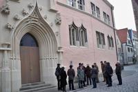 EHT-Gruppe während des Rundgangs