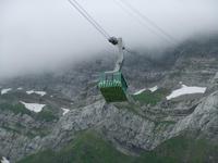 Die Seilbahn auf den Säntis