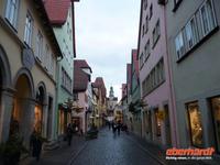 Rothenburg ob der Tauber - Hafengasse mit Röderbogen