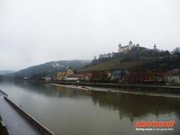 WÜrzburg - KÃ€ppele und Festung Marienberg