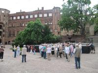 Teilansicht im Schlosshof