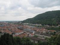 Heidelberg, am Fuße des Schlosses