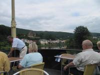 Entspannung bei der Fahrt durch das Tal des Neckars
