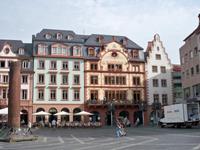 Schöne Fassaden am Markt, Mainz