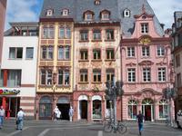 Schöne Fassaden am Markt, Mainz