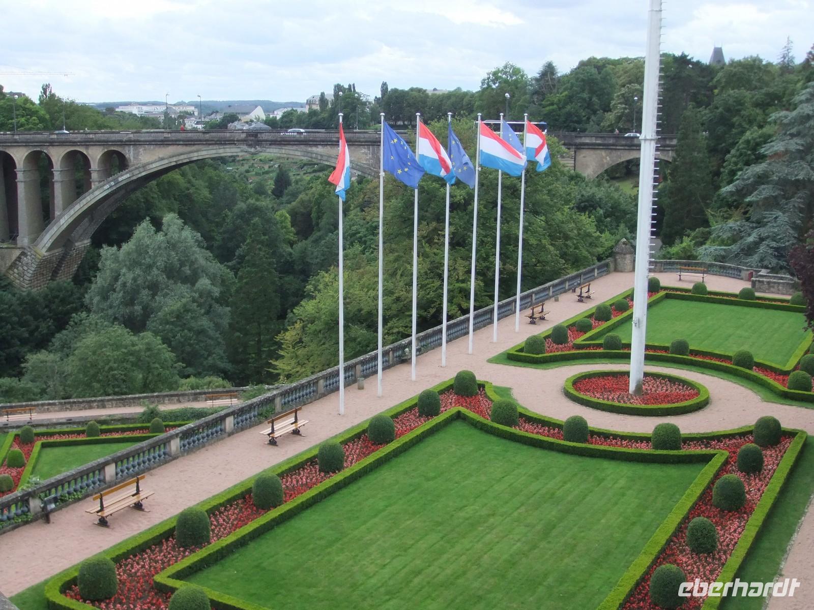 Europäischer Garten in Luxemburg