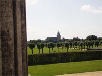 Blick auf St. Viktor vom Xantener Hafentempel