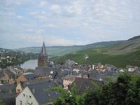 Mosel mit Bernkastel Kues