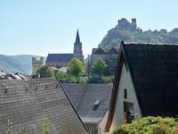 Blick über die Dächer von Oberwesel zur 