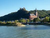 Hafen von Oberwesel, Liebfrauenkirche und die 