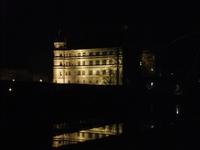 Schloss GÜstrow bei Nacht