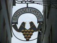 Die bekannte Drosselgasse