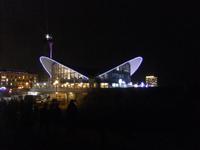 Leuchtturm in Flammen