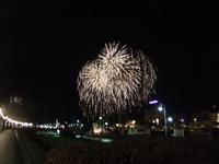 Leuchtturm in Flammen