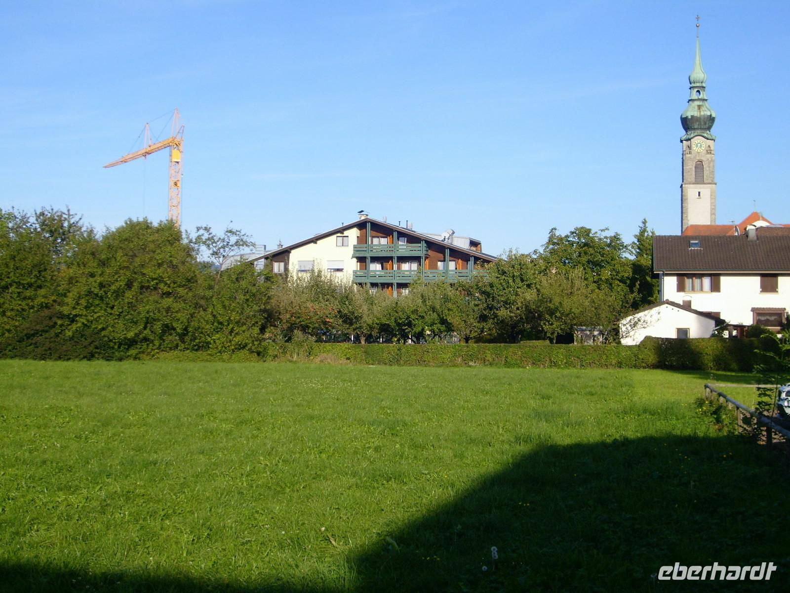 Höchst mit Hotel Linde und der Stadtlirche