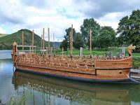 Nachbau des Neumagener Weinschiffes