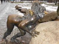 Eine Hexe auf dem Hexentanzplatz