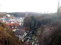 Weihnachten  2012 in der Fränkischen Schweiz Blick auf Waischenfeld