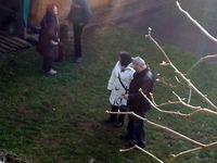 Weihnachten  2012 in der Fränkischen Schweiz Burg Waischenfeld