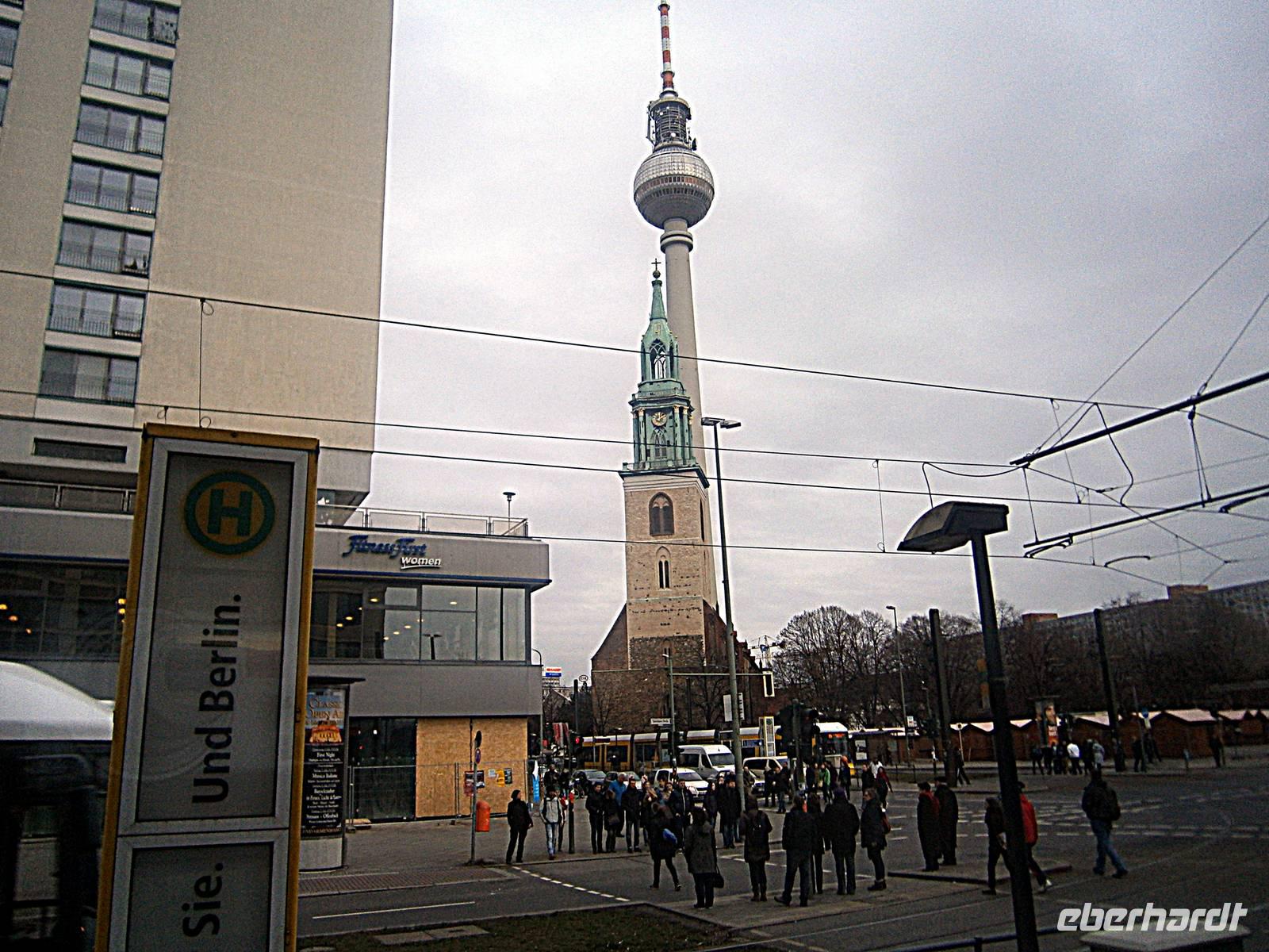 Fernsehturm und Marienkirche