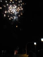 Silvesterfeuerwerk an der Mosel