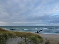 Brandung am Strand von Ahrenshoop