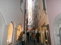 Enge Gassen in der historischen Altstadt