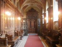 Eingang zu den Schauräumen 