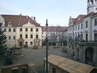 Innenhof Schloss Thrun und Taxis