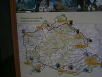 Übersichtskarte im Kurmittelhaus